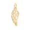 12 Pack: 14K Gold Plated Wing Charm by Bead Landing™